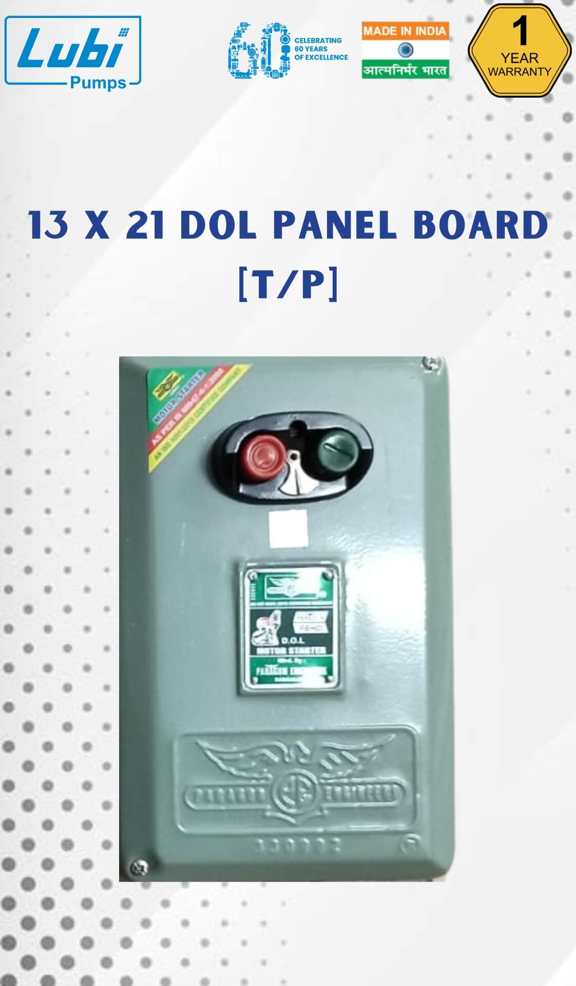 13 X 21 DOL Panel Board [T/P]